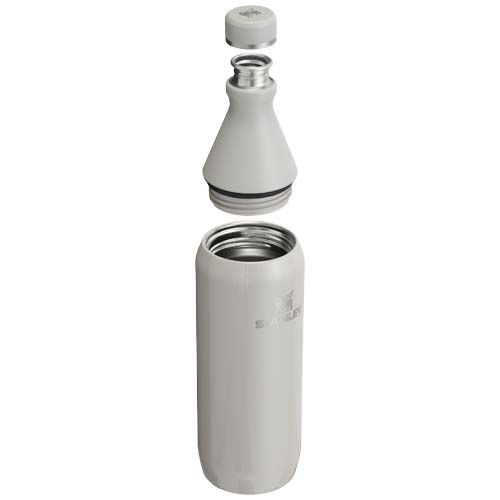 gray Botella de agua de 600 ml