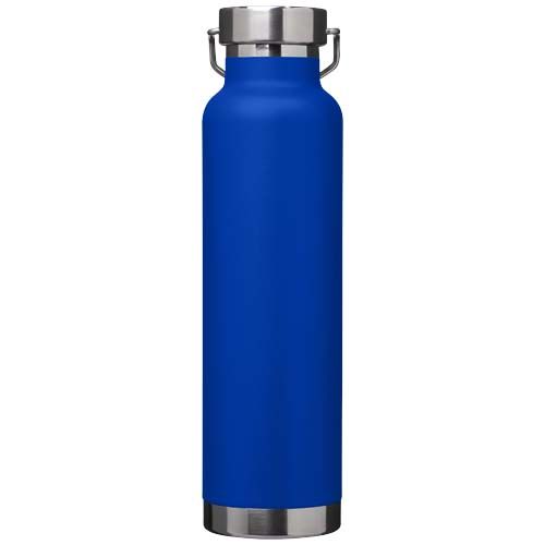 azulón Botella de 650 ml de acero inoxidable reciclado con certificado RCS con aislamiento de cobre