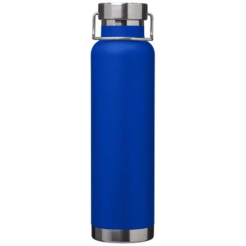 azulón Botella de 650 ml de acero inoxidable reciclado con certificado RCS con aislamiento de cobre