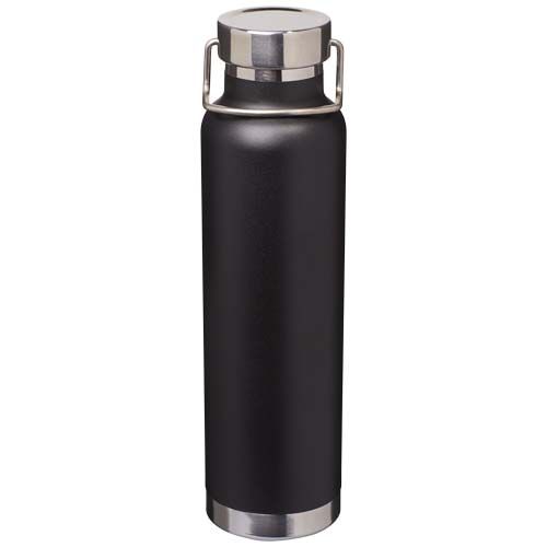 Botella de 650 ml de acero inoxidable reciclado con certificado RCS con aislamiento de cobre 