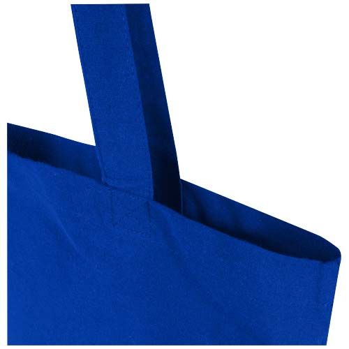 Bolsa Tote de 7 L de algodón reciclado de 140 g/m² con certificado GRS 