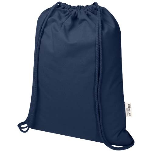 BOLSA DE 5 L CON CORDÓN DE ALGODÓN RECICLADO DE 140 G/M² CON CERTIFICADO GRS