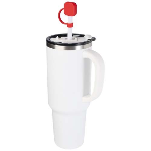 red Funda de silicona para pajita