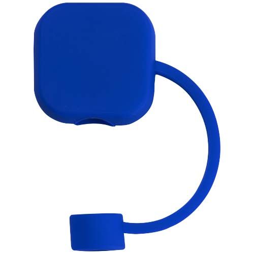 azulón Funda de silicona para pajita