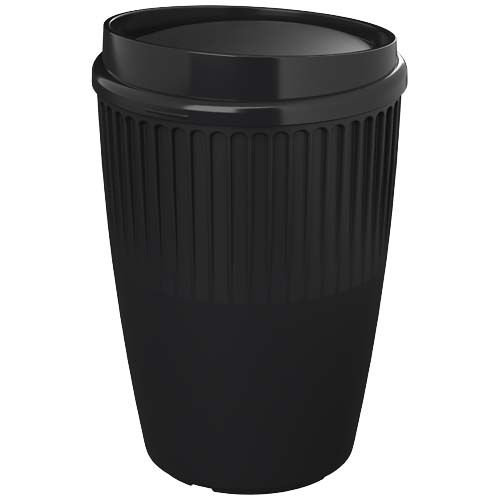 VASO DE 350 ML CON TAPA 