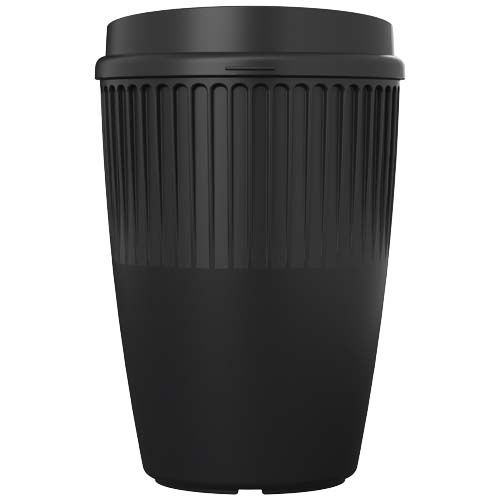 black Vaso de 350 ml con tapa
