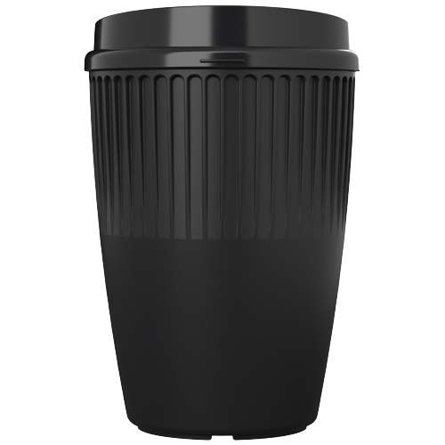 black Vaso de 350 ml con tapa