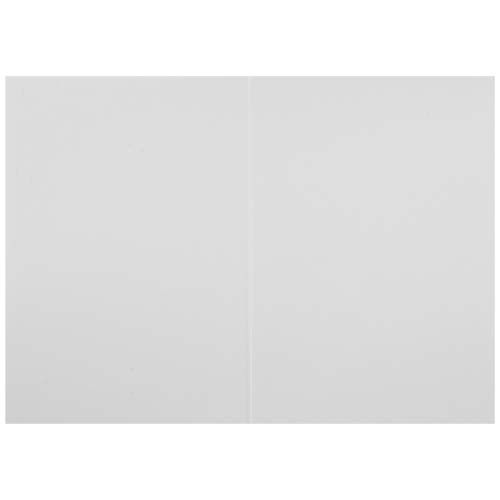 white Tarjeta de felicitación A5