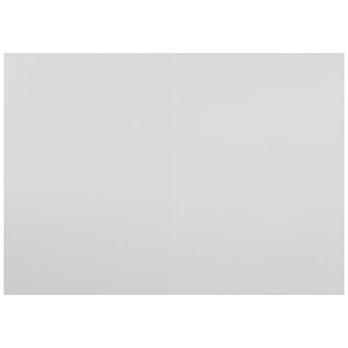 white Tarjeta de felicitación A5