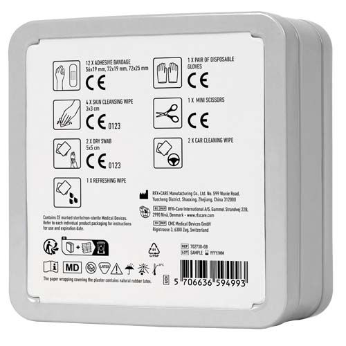 Kit de premiers secours en métal pour voiture MyKit - 2