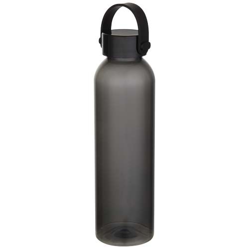 black Botella de 630 ml de plástico reciclado con certificado RCS