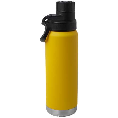 ocre Botella de 700 ml con aislamiento de cobre en acero inoxidable reciclado con certificado RCS