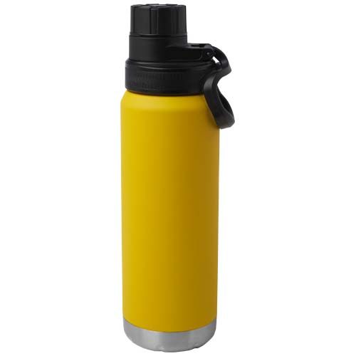 ocre Botella de 700 ml con aislamiento de cobre en acero inoxidable reciclado con certificado RCS