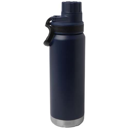 azul marino Botella de 700 ml con aislamiento de cobre en acero inoxidable reciclado con certificado RCS