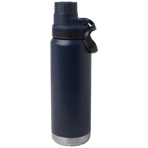 azul marino Botella de 700 ml con aislamiento de cobre en acero inoxidable reciclado con certificado RCS