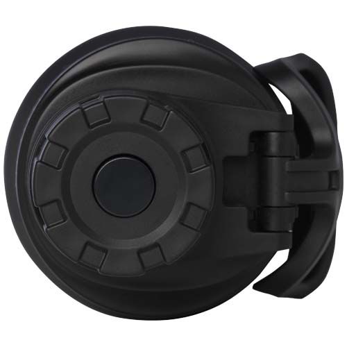 black Botella de 700 ml con aislamiento de cobre en acero inoxidable reciclado con certificado RCS