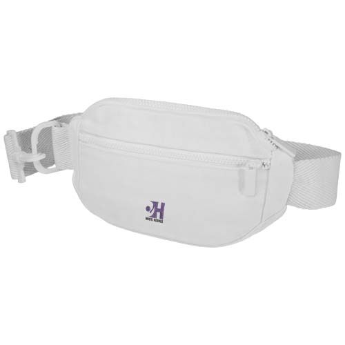 white Bolso cruzado de material reciclado Aware™ de 500 g/m²