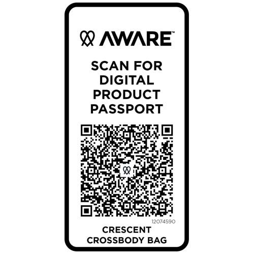 Bolso cruzado de material reciclado Aware™ de 500 g/m² 