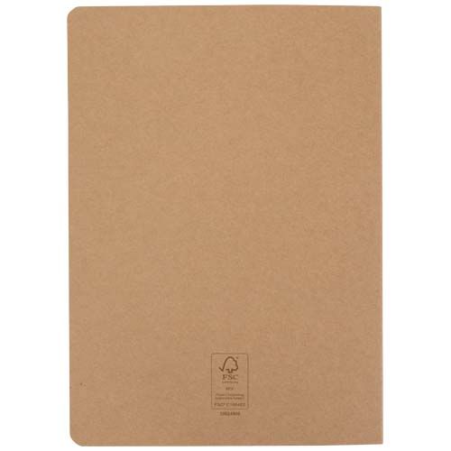 natural Libreta kraft A5 con páginas punteadas