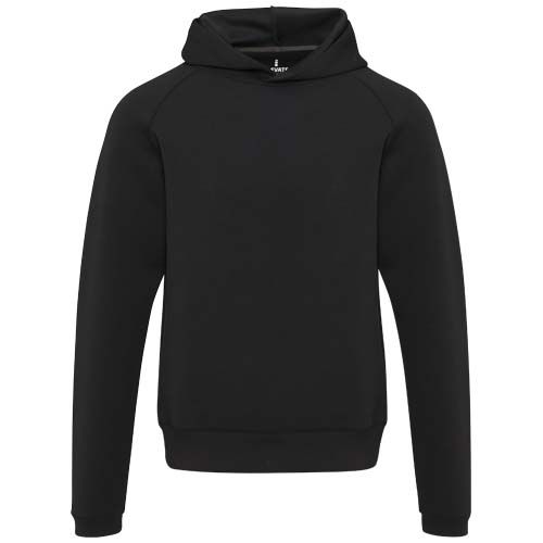 black Sudadera deportiva unisex con punto indesmallable de 350 g/m²