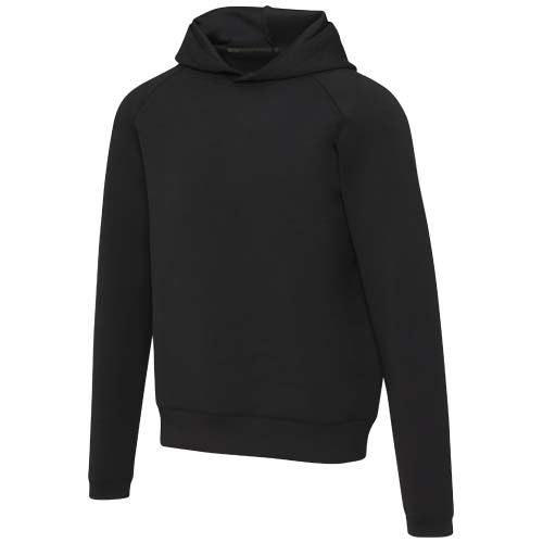 black Sudadera deportiva unisex con punto indesmallable