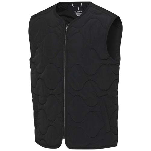 CHALECO ACOLCHADO UNISEX DE MATERIAL RECICLADO CON CERTIFICADO GRS 