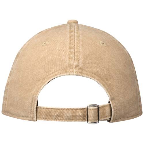 Gorra lavada de 6 paneles 