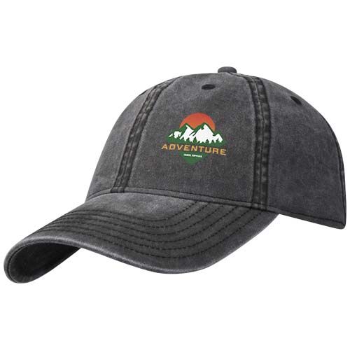 Gorra lavada de 6 paneles 