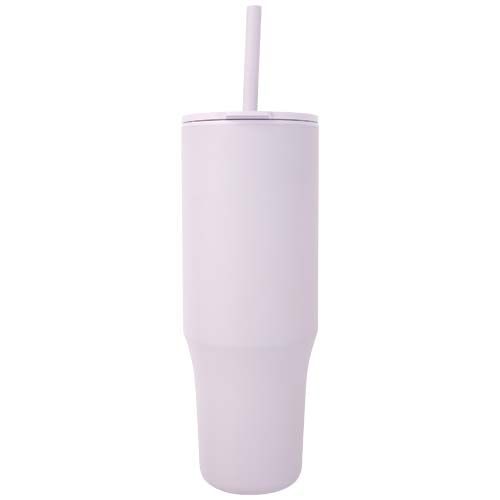 Vaso con aislamiento de 900 ml con certificado RCS y pajita de silicona 