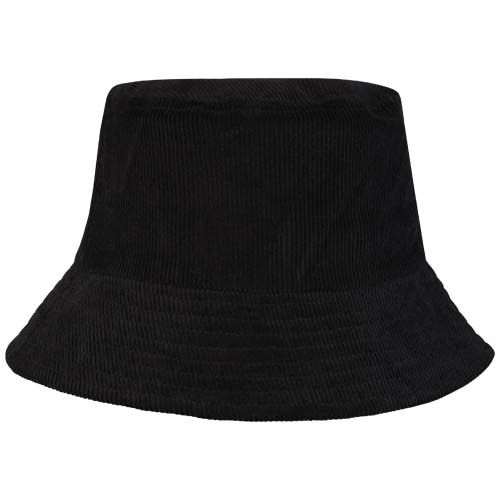 black Sombrero de pana reciclada