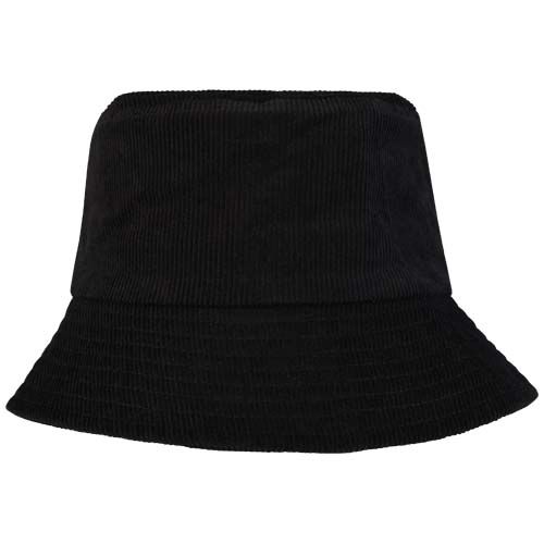 black Sombrero de pana reciclada
