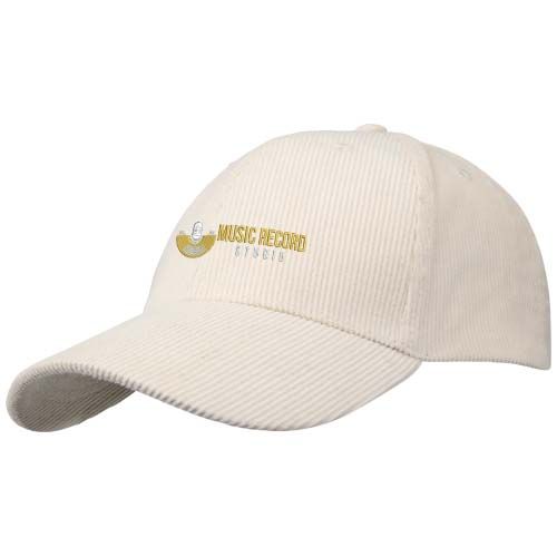 Casquette 6 panneaux Hutton en velours côtelé recyclé - 2