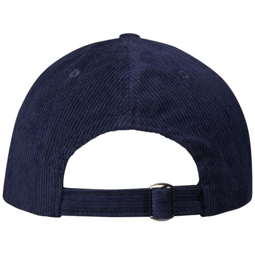 Gorra de 6 paneles de pana reciclada 