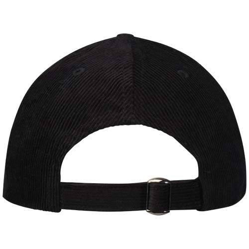 Gorra de 6 paneles de pana reciclada 
