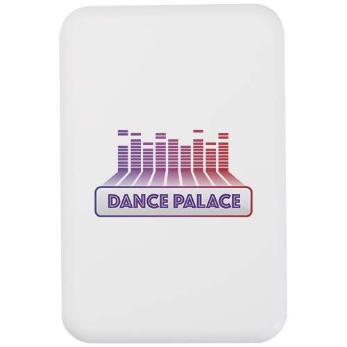 Batería externa inalámbrica magnética de 5000 mAh y 15 W con PD de 20 W fabricada con plástico reciclado 