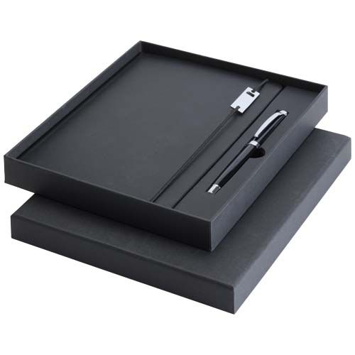 SET DE LIBRETA DE TAPA DURA A5 Y ROLLERBALL