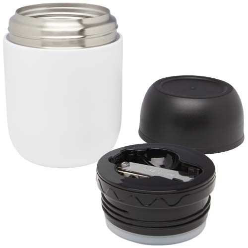 Fiambrera de 480 ml de acero inoxidable reciclado de doble pared 