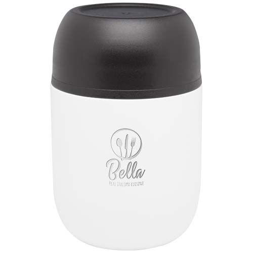 Boîte-repas Supo en acier inoxydable recyclé à double paroi de 480 ml - 2