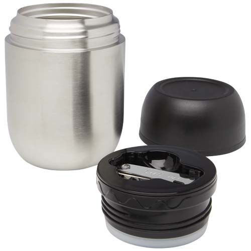 Fiambrera de 480 ml de acero inoxidable reciclado de doble pared 