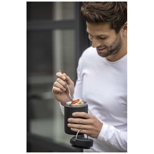 Fiambrera de 500 ml de acero inoxidable reciclado con aislamiento 