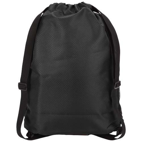 Bolsa deportiva de 18 L con cordón y compartimento inferior de material reciclado con certificado GRS 