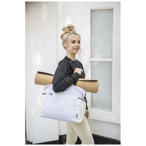 Bolsa Tote de 18 L para yoga de material reciclado con certificado GRS 
