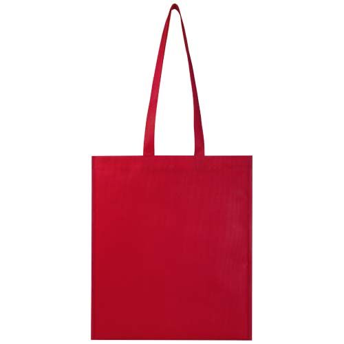 Bolsa Tote de 6 l para convenciones de material no tejido reciclado con certificado GRS 