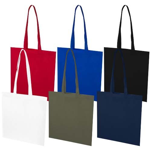 Bolsa Tote de 6 l para convenciones de material no tejido reciclado con certificado GRS 