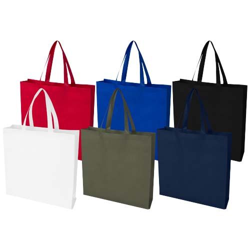 Bolsa Tote de 12 L con refuerzo de material no tejido reciclado con certificado GRS 