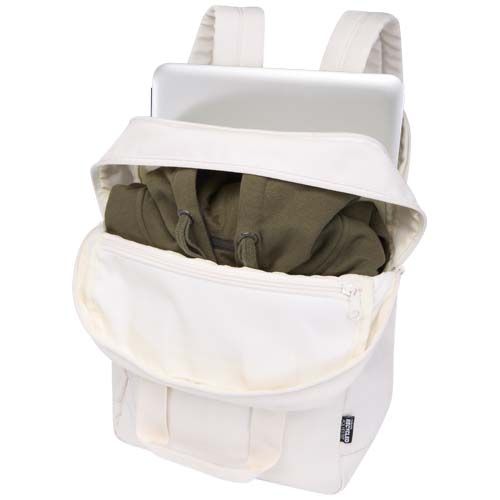 de blanco Mochila reciclada de viaje de 9 litros para portátil de 14