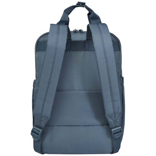 azul oscuro Mochila reciclada de viaje de 9 litros para portátil de 14