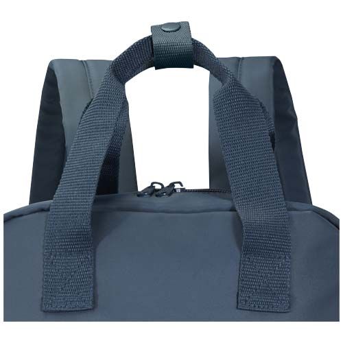 azul oscuro Mochila reciclada de viaje de 9 litros para portátil de 14