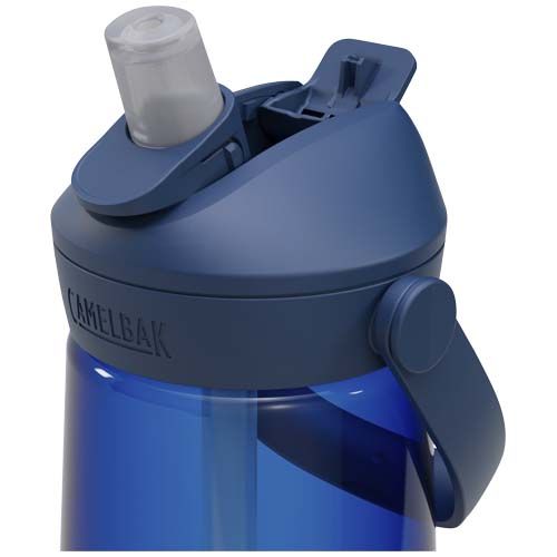 azulón Botella de 750 ml Tritan Renew con pajita abatible