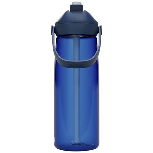 azulón Botella de 750 ml Tritan Renew con pajita abatible